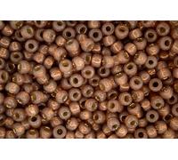 10g Miyuki 6/0 Round Japanese Seed Beads 4mm 9641 Dyed Rose Bronze Silver Lined Alabaster Rocailles Beading Supplies Jewellery Making Japanese Beads