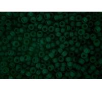 10g Miyuki 8/0 Round Japanese Seed Beads 3mm 9147F Matte Transparent Dark Green Rocailles Beading Supplies Jewellery Making Japanese Beads