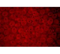 10g Miyuki Magatamas 4mm Glass Seed Beads 9141F Matte Transparent Red Unique Beading Supplies Jewellery Making Japanese Beads