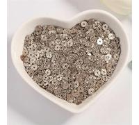 10g/Pack 4mm Glitters Flat Round Loose Sequins with Paillettes Sewing Wedding Decoration Craft Scrapbook DIY Accessories