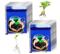 10g Rooting Powder for Plant Cuttings Soluble Rooting Hormone for Cuttings 10PCS Naphthaleneacetic Acid Powder for Transplants & Tree Management for Plant