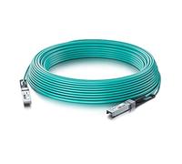 10G SFP+ AOC Cable - 10GbE Active Optical Fiber Cable, OM3 MMF Direct-Attach Fiber Assemblies with SFP+ connectors for Ubiquiti UniFi UACC-AOC-SFP10-20M, 20-Meter