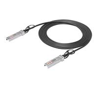10G SFP+ DAC Twinax Cable, 2 M (6.6ft) Passive Twinax Cable, Direct Attach Copper, SFP to SFP, 10GBASE-CU Cable for Cisco, Ubiquiti, D-Link, Supermicro, Netgear, 2 Meter