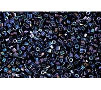 10g TOHO 11/0 Hexagon Japanese Seed Beads Size 2mm 82 Metallic Nebula Beading Supplies Jewellery Making Japanese Beads