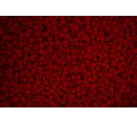 10g TOHO 11/0 Round Japanese Seed Beads 2mm 45F Opaque Frosted Pepper Red Rocailles Beading Supplies Jewellery Making Japanese Beads