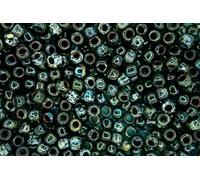 10g TOHO 6/0 Round Japanese Seed Beads 4mm Y322 Hybrid Picasso Transparent Capri Blue Rocailles Beading Supplies Jewellery Making Japanese Beads