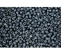 10g TOHO 8/0 Round Japanese Seed Beads 3mm 113 Black Diamond Luster Rocailles Beading Supplies Jewellery Making Japanese Beads