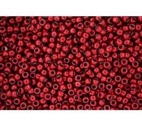 10g TOHO 8/0 Round Japanese Seed Beads 3mm YPS0012 Hybrid ColorTrends Metalic Aurora Red Rocailles Beading Supplies Jewellery Making Japanese Beads