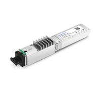 10G XGSPON ONU Stick SFP+ Transceiver, 1270nm TX / 1577nm RX, 20km SC/APC, DDM, Class B+ (2~7dBm), DFB/APD, 0-70°C, Compatible with MikroTik, Ubiquiti UF-Instant & Standard OLT