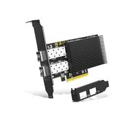 10Gb Ethernet Card with 82599ES (X520-DA2) Controller, NICGIGA 10GB PCI-E Network Card Adapter, Dual LAN SFP+ Ports, Supports Windows/Windows Server/VMware Functions for 10Gbe Networking NAS