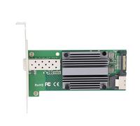 10Gb Ethernet NIC Card, M.2 B+M KEY, Interrupt Throttling Control, SFP+ Interface, for FreeBSD, ESXi, Series Suitable for Network Equipments, Industrial Control Server
