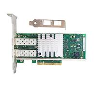 10Gb Network Card Dual SFP+ Ports PCIEx8 Ethernet Converged Server Compatible Intel X520-DA2 82599ES Chip Support Windows 7/8/10/11/Visa,Server/Linux/VMware
