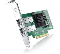10Gb Network Card X520-DA2 Intel PCI-E Ethernet Card NIC Dual SFP+ Port E10G42BTDA, Intel 82599ES Controller, PCI Express LAN Adapter Support Windows Server/Windows, Linux, VMware