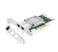 10Gb PCI-E Network Card for Intel X550-T2,Dual RJ45 Ports with Intel X550 AT2 Controller,PCI Express 3.0 X4 LAN Adapter Supports Windows Server/Linux/VMware