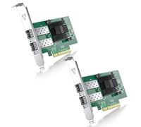 10Gb PCI-E Network Card NIC Compatible for Intel X520-DA2(Intel E10G42BTDA), Dual SFP+ Port, with 82599EN Controller, 10G PCI Express Adapter Support Windows, Linux, Vmware, 2 Pack