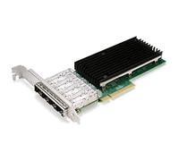 10Gb PCI-E NIC Network Card, Quad SFP+ Ports, with Original Intel X710-BM1 Controllers, Compare to Intel X710-DA4, PCI Express Ethernet LAN Adapter Support Windows Server/Linux/VMware/ESX