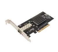 10Gb SFP PCI E Network Card, 10 Gigabit PCIe SFP Network Adapter NIC PCI Express X8 Slot for 82599 Chipset PCI Express Network Adapter for Win for