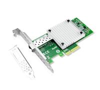 10Gb SFP+ PCI-E Network Card NIC,Compare to Intel X520-DA1,with Intel 82599EN Chip,Single SFP+ Port,PCI Express X4,Ethernet Converged Network Adapter Support Windows Server/Linux/VMware