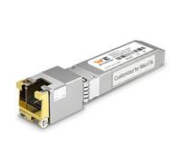 - 10Gb SFP+ to RJ-45 Module Transceiver for MikroTik | 1.25/2.5/5/10G-T for RJ45 Port CAT6a Module, Auto-Negotiation up to 80m