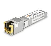- 10Gb SFP+ to RJ-45 Module Transceiver for Ubiquiti | 1.25/2.5/5/10G-T for RJ45 Port CAT6a Module, Auto-Negotiation up to 80m