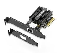 10Gbe PCI-e Network Card AQC113 Controller 10G Base-T RJ45 Port NIC, GiGaPlus 100/1000/2500/10000Mbps Ethernet Card, 10Gb Ethernet Adapter Support Windows10/11/Windows Server/Linux