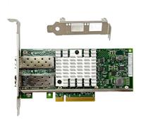 10GbE SFP+ Network Card Compatible with X520-DA2 PCIe Ethernet Card with 82599ES Controller, 2-Port SFP+ (10GBASE-SR/LR/DAC), PCIe 2.0, SR-IOV, PXE/iSCSI, Jumbo Frames PCI Network Adapter