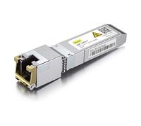 10Gtek 1.25/2.5/5/10GBase-T SFP+ RJ45 Copper Transceiver 30-Meter | 10Gb Auto-Negotiation Copper Module, Marvell AQR113C Chip, Compatible for Cisco SFP-10G-T-X, Meraki, Ubiquiti, Mikrotik ect.