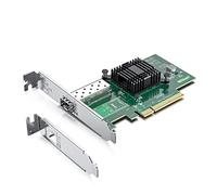 10Gtek 1-Port 10Gb SFP+ PCI-E Network Card NIC, with Intel 82599EN Chip | Single SFP+ Port, PCIe2.0, X8, Compatible with Intel X520-DA1, Support Windows Server/VMware ect., Model: X520-10G-1S-X8