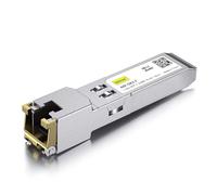 10Gtek 10/100/1000Base-T SFP to RJ45 Transceiver, 100-Meter