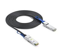 10Gtek 100G QSFP28 DAC Cable - 100GBASE-CR4 QSFP28 to QSFP28 Passive Direct Attach Copper Twinax Cable for Cisco QSFP-100G-CU0.5M, 0.5-Meter(1.64ft)