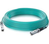 10Gtek 10G SFP+ AOC Cable 15-Meter(49ft), 10GBASE Active Optical OM3 MMF Fiber Cable for Cisco, Ubiquiti UniFi, Netgear, Mikrotik, D-Link, TP-Link, Zyxel, Supermicro, Open Switch