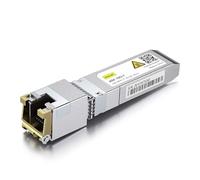 10Gtek 10Gb SFP+ RJ45 Copper Module 30-meter, 10GBase-T SFP+ Ethernet CAT.6a Transceiver, Compatible for Cisco SFP-10G-T-S, Meraki, Ubiquiti UniFi UF-RJ45-10G, Netgear, Mikrotik S+RJ10 and More