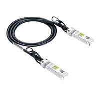 10Gtek 10Gbps SFP+ DAC Twinax Cable 1m(3.3ft), Direct Attach Copper Passive Cable for Cisco SFP-H10GB-CU1M, Ubiquiti UniFi UC-DAC-SFP+, TP-Link, Netgear, D-Link, Zyxel,Mikrotik and More