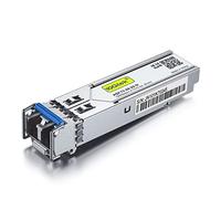 10Gtek 1G SFP LX Singlemode Module 10km, 1000Base-LX LC Fibre Transceiver, Compatible for Cisco GLC-LH-SMD, Meraki, Ubiquiti UniFi UF-SM-1G, Netgear AGM732F, Mikrotik, D-Link, Zyxel and More