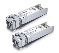10Gtek [2 Pack] 25G SFP28 SR Multimode Transceiver 100-meter, 25GBase-SR LC Fibre Module, 850nm MMF, Compatible for Cisco SFP-25G-SR-S, Ubiquiti, MikroTik, Supermicro and Open Switches