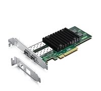 10Gtek 2-Port 10Gb SFP+ PCI-E Network Card NIC, with Intel X710 Chip