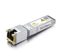 10Gtek for Dell Force10 GP-10GSFP-T, 10Gb SFP+ RJ45 Transceiver, 10GBase-T SFP+ Copper Module, up to 30 Meters