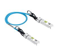 10Gtek for Ubiquiti 10G SFP+ DAC Passive Cable 0.3m(0.95ft), Blue | 10GBase-CU Direct Attach Copper Twinax Cable, Compatible for Ubiquiti UniFi UACC-DAC-SFP10-0.3M, UC-DAC-SFP+