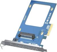 10Gtek U.2 SFF-8639 to PCIe Adapter, PCIe 3.0 x4 Expansion Card for 2.5" U.2 NVMe SSD or 2.5" SATA SSD