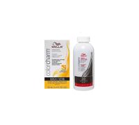 (10GV + Dev (Vol. 20) 3.6oz) Wella Color Charm 10GV Honey Blonde Permanent Liquid Haircolor