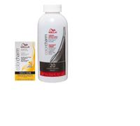 (10GV + Developer (Vol. 20) 3.6oz) Wella Color Charm Haircolor 10GV Honey Blonde