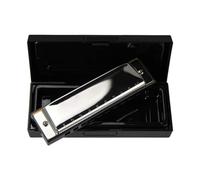 10hole 20 Note Stainless Steel Harmonica In The Key Of C Blues For Adult Players
