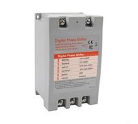 10HP Phase Converter Single to 3 Phase Digital Inverter 30A 220V for Woodworking Machinery Motor Equipment Compact Lightweight Build