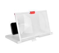 10in/12in Phone Magnifier Projector Screen Enlarger Screen Amplifier Stand For Movie Game Enlarged Bracket Elderly Friendly