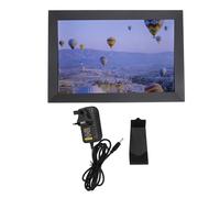 10inch Digital Picture Frame HD 1280x800 16:10 Touch Screen, High Brightness White UK Plug 100-240V - Remote App Sharing, Auto Rotate Slideshow, Ideal for Photos and Videos (Enchufe del Reino