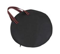 10Inch Dumb Drum Practice Pad Bag Oxfords Cloth Carrying Case Black with Rustproof Zippers Black with Rustproof Zippers