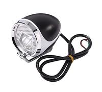 10inch Electric Scooter for Head Lamp E Front Light for Kugoo M4 Kick Bike Headlight Accessories Headlight Restoration Kit Heavy Duty Assembly Led Bulbs Bulb High Low Beam Cleaner Smoked Heavy Duty