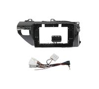 10inch For TOYOTA For REVO For HILUX 2014-2019 Frame Car Radio Android Player Panel Car Radio Front Panel Frame(Right with cord)