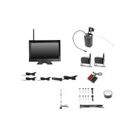 10inch IPS Screen Monitor + 30x optical zoom wireless Camera +2 small wireless camera crane/tower crane/forklift wireless kits(Foot pedals KITS)