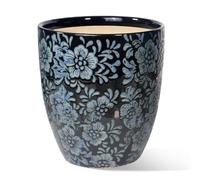 10Inch Plant Pot，Ceramic Plant pots，Ceramic Planter for Indoor Plants Outdoor,Mid-Century Modern Home Decor, Modern Flower Pot, Large Plant Pot with Drainage Hole and Saucer